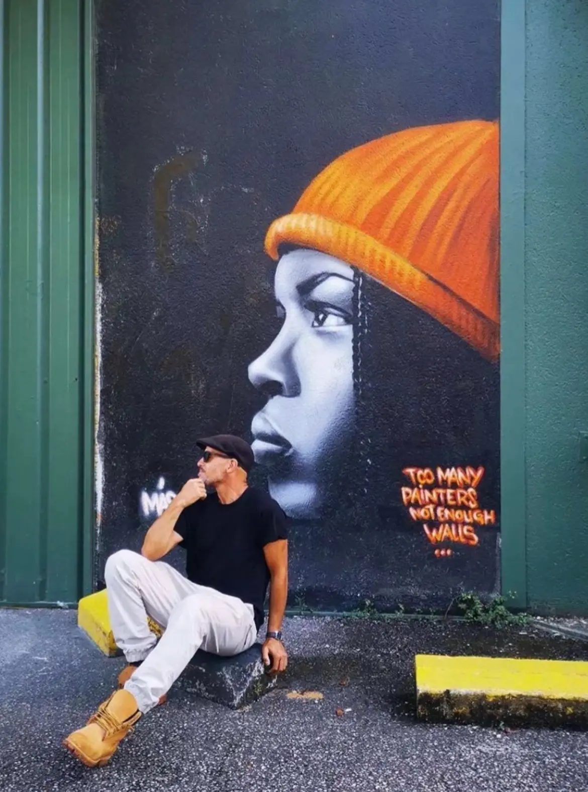 Darwin, fresque murale de MAS GRAFFITI — Espace Darwin · Bordeaux