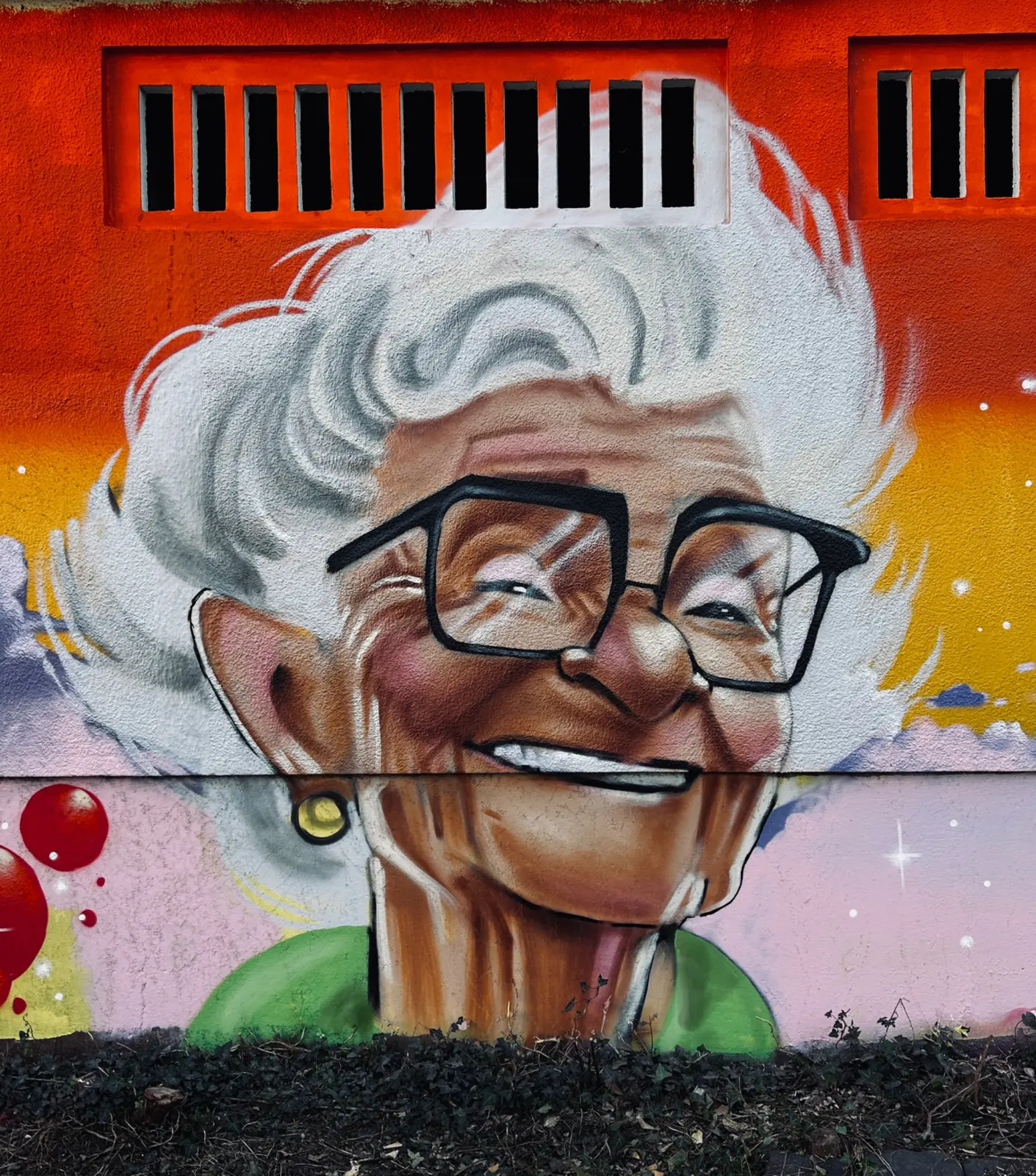 Mémoire vive, fresque murale de MAS GRAFFITI — Ville d’Ambarès